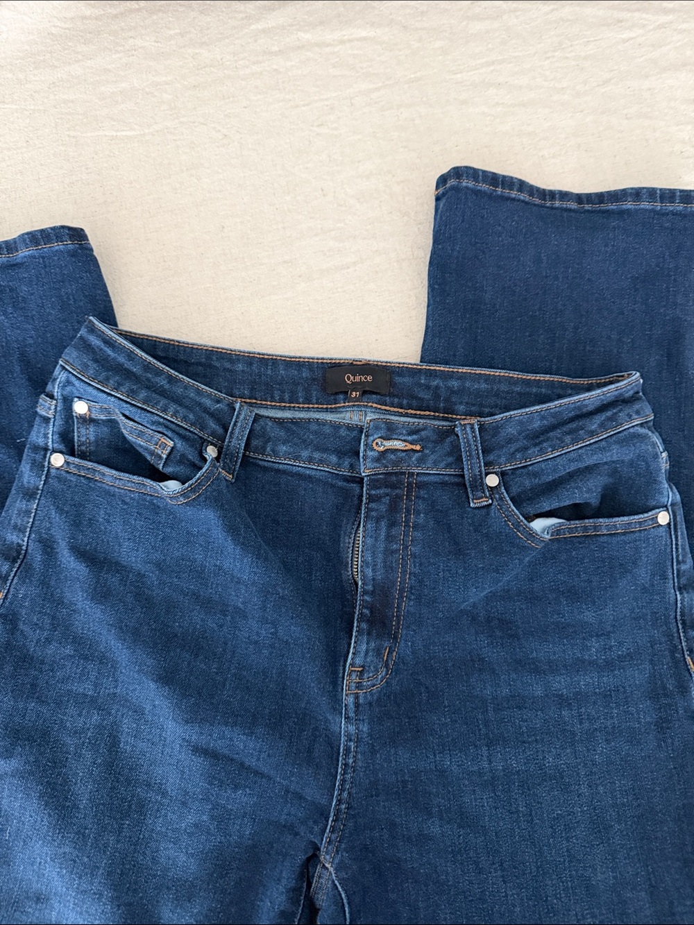 Quince blue jeans L 31 stretch